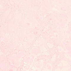 Abstract Marble texture. Fractal digital Art Background. High Resolution. Pink peach color marble texture. Can be used for background or wallpaper
