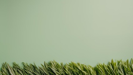 Green background with space for text input
