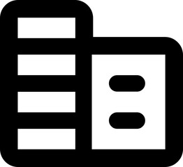 Vector black corporate fare icon graphic design illustration, icon design, business icon