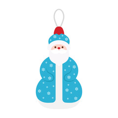 Christmas Tree Decoration toys icon, Merry Christmas and Happy New Year concept