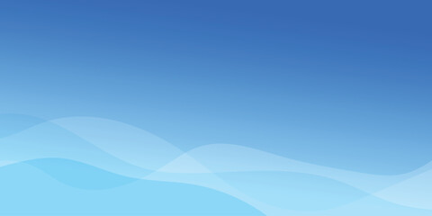 Abstract blue wave vector background, Minimal design. Can be used for backgrounds, banners, templates, wallpapers, flyers, brochures, and presentations