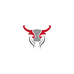 Bull head logo