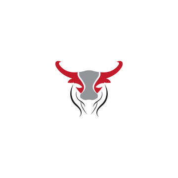 Bull head logo