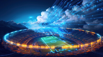 A discussion on the role of cloud computing in driving sports innovation, enabling real-time data insights and enhanced decision-making.