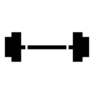 recommend clip art: Icon of a plunger, black silhouette, representing cleaning, household tool, or bathroom utility, simple and minimalistic with bold design and a clean look.