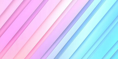 Fototapeta premium Abstract background with diagonal lines and pastel gradient colors