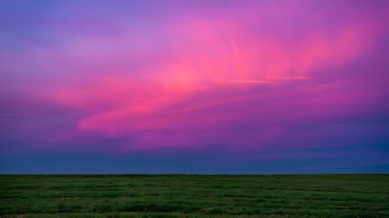 Fototapeta premium Rainbow over the field