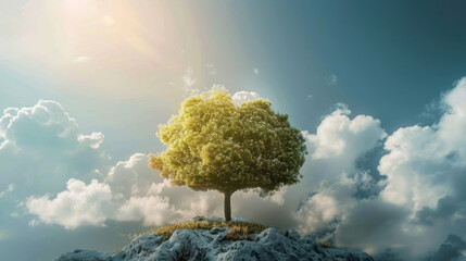 A guide to implementing sustainable cloud computing solutions, focusing on green energy and reducing waste.