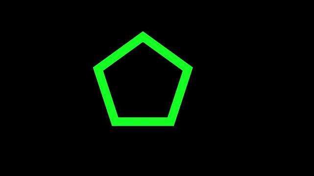 polygon icon animated video