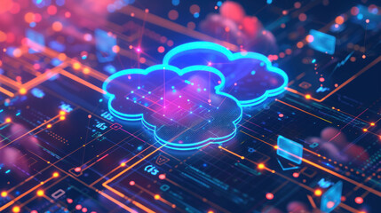 A visual of how businesses are adopting cloud strategies to enhance their digital transformation journey.