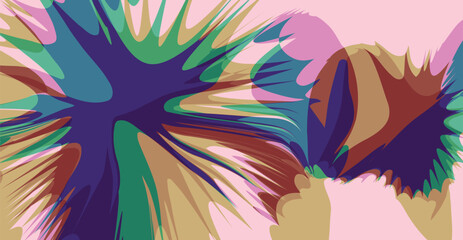 Abstract background design, the colorful background uses for advertising, book page, paintings, printing, mobile backgrounds, book, covers, screen savers, web page,