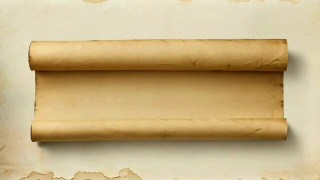old paper scroll