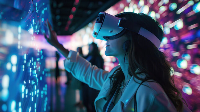 A visual of interactive digital marketing campaigns, from quizzes to immersive experiences that boost customer engagement.