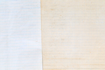 Vintage Blank Notebook Pages for Creative Use