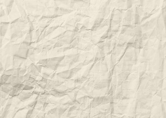 Crumpled Paper Texture for Background Use