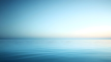 Obraz premium Blue Gradient Studio Background