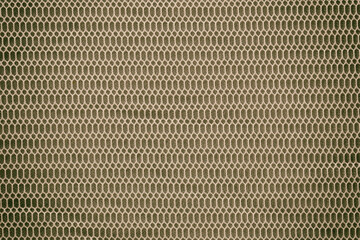 Fototapeta premium Textured Honeycomb Pattern in yellow and White of Filter sheet.