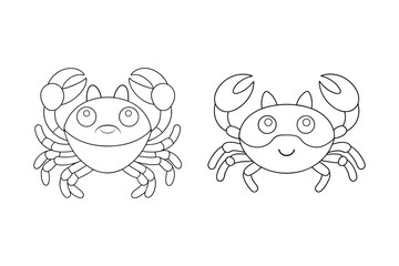 card Kakra vector line art illustration