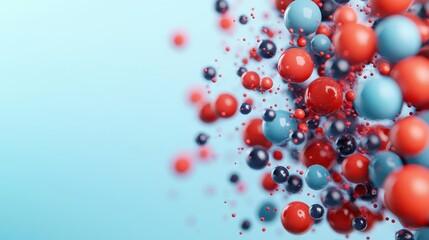 Close-up of nanoparticles under a microscope, showcasing the intricate details of nanotechnology innovation