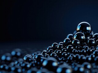 Close-up of nanoparticles used in advanced coatings, providing protection against corrosion and wear