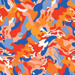 Fototapeta premium Abstract brush strokes pattern background