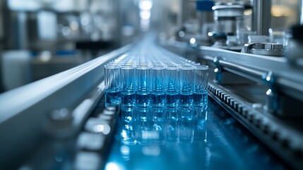 Laboratory Conveyor with Vials