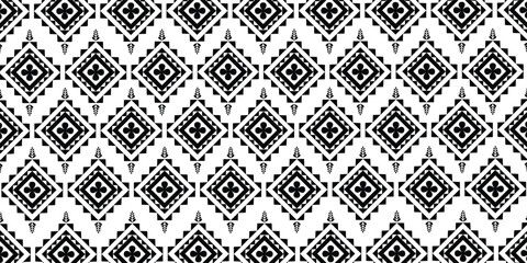 black and white seamless pattern