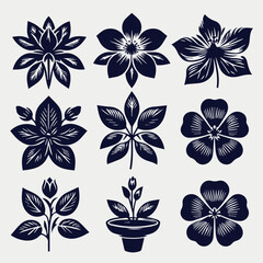 Fototapeta premium Seamless vintage pink flower pattern vector illustration for spring decoration design