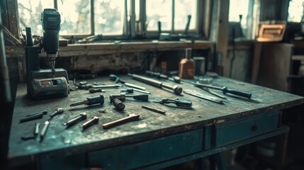 "Ready to Work: Instruments of Craftsmanship Laid Out"