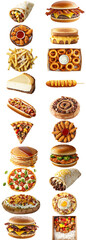 Delicious Variety of Fast Food Options