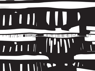 Abstract of many parallel horizontal stripes, with predominance for decoration and background with motif of conformity or variation