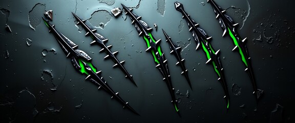 Creative Imagery with Jagged Patterns