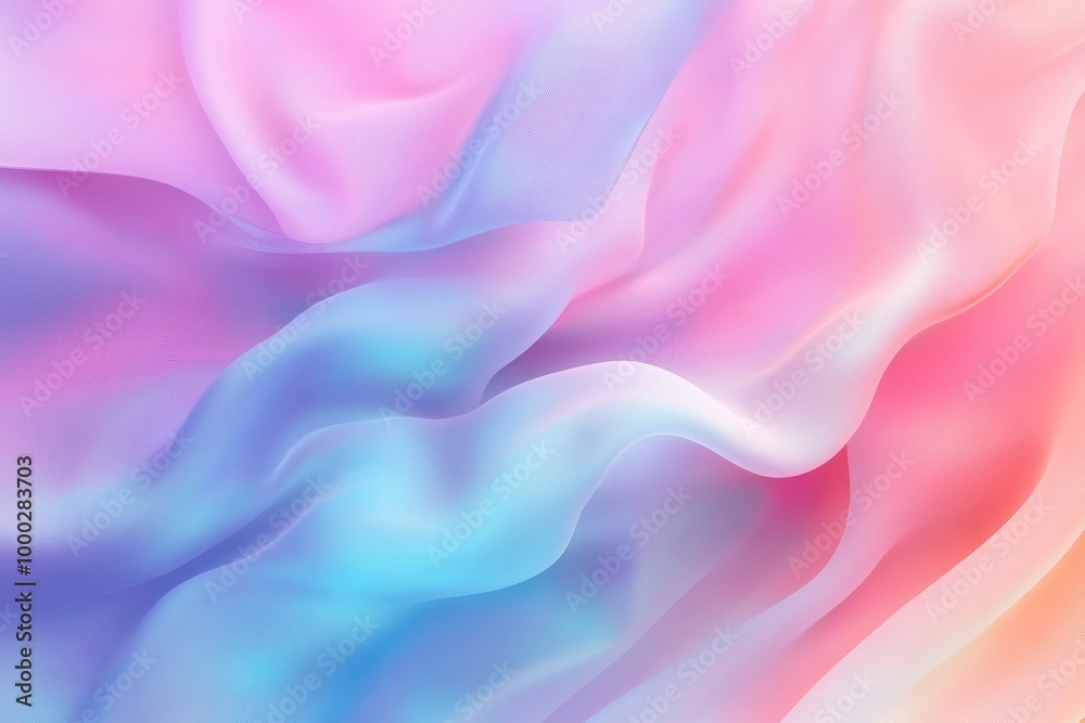 Aufkleber smooth gradient pastel background, abstract colors, no objects