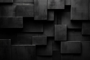 Solid black background, minimalistic texture, no objects