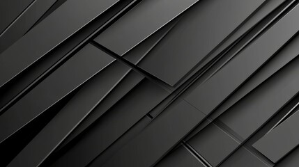 Fototapeta premium Fashion or design lovers will enjoy this stylish black background with a luxurious diagonal stripe pattern