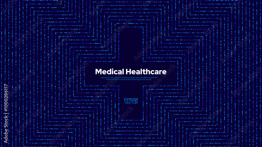 Aufkleber healthcare medical plus pattern. blue mathematical plus symbols pattern. math design elements backgr