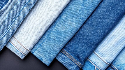 Indigo dye process and pattern detail are emphasized in this montage of denim creation stages, from raw cotton to finished jeans