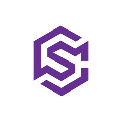 initial sc letter logo design vector template for business and monogram