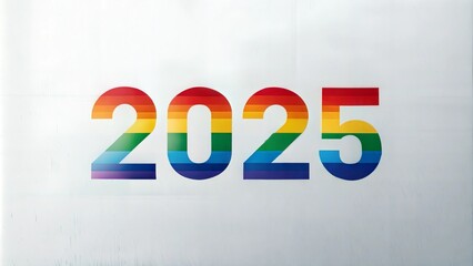 New Year 2025, LGBT background