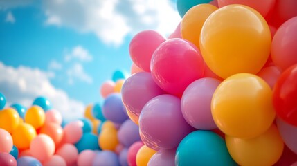 Vibrant Balloon Celebration