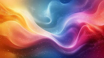 Abstract Rainbow Nebula