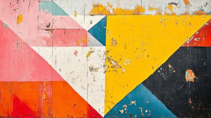 Naklejka premium Abstract Geometric Art