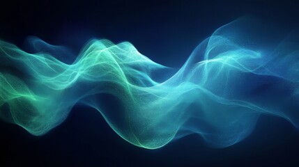 Obraz premium Abstract Light Waves Background
