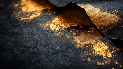 Golden Abstract Texture