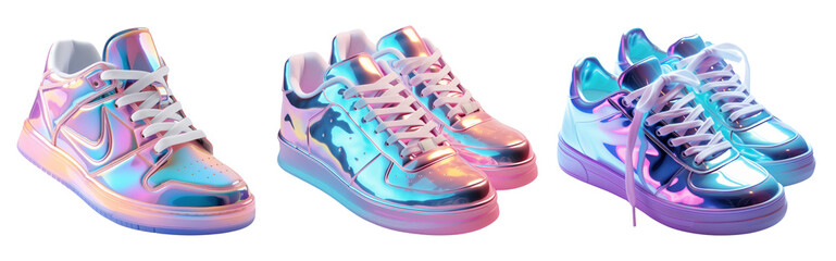 Chrome shoes collection.