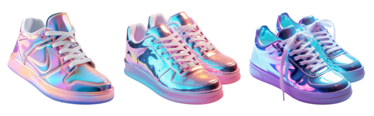 Chrome shoes collection.