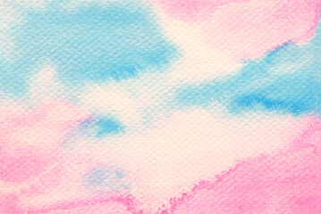 Watercolour colourful hand painted backgrounds. Watercolour in blue and pink colour for print and web projects such as wedding invitations, branding, greeting cards, social media and many other uses.

