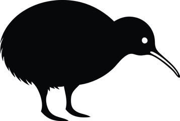  kiwi icon vector on Transparent background