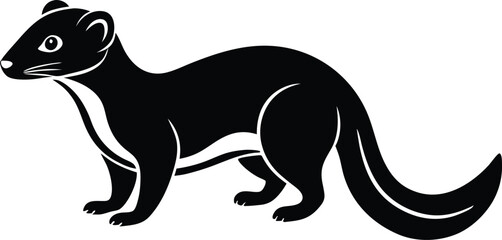 mongoose silhouette icon - Transparent Background Clip art