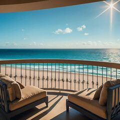 Fototapeta premium Holidays at beach